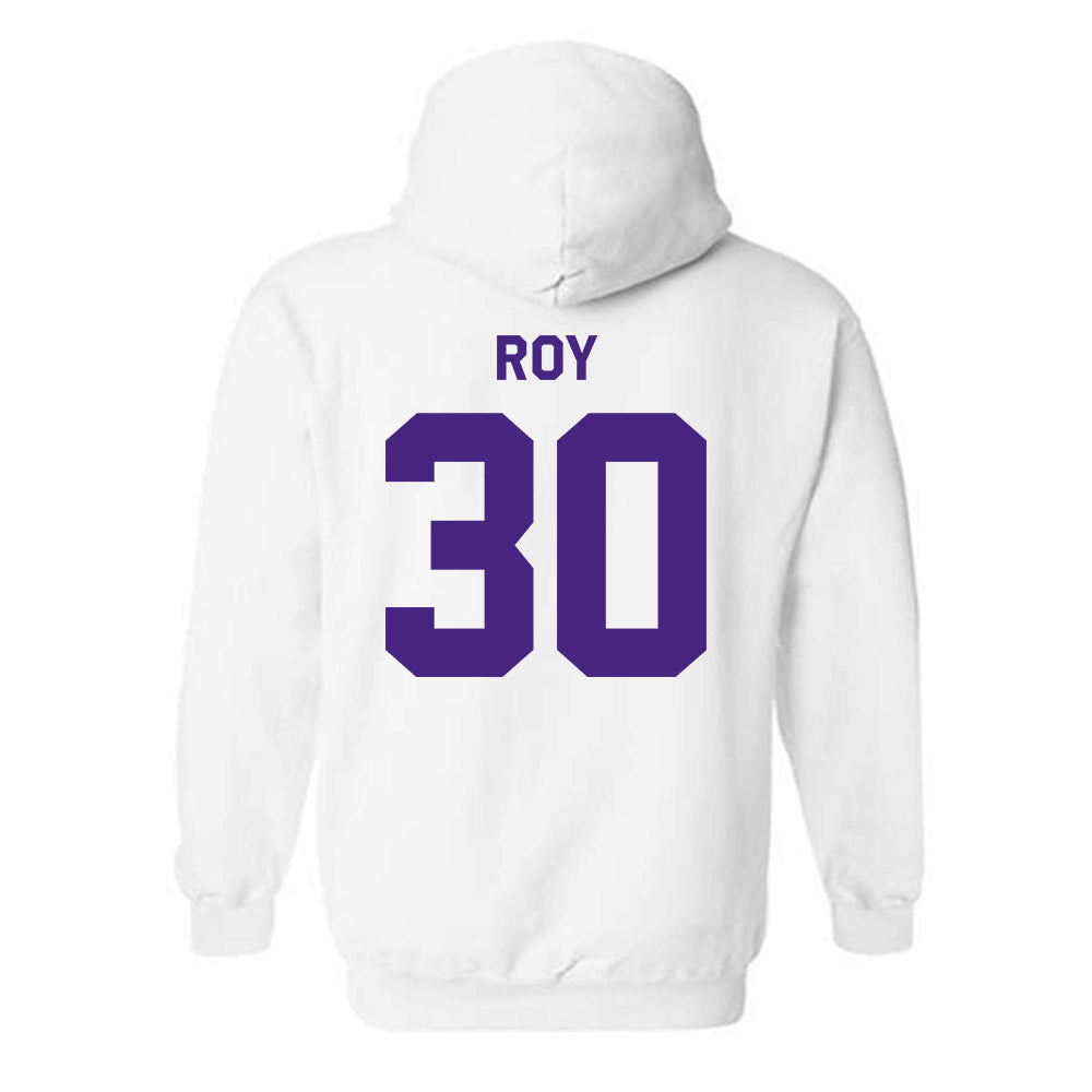 Northwestern - NCAA Women's Soccer : Caroline Roy - Classic Shersey Hooded Sweatshirt-1