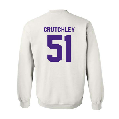 Northwestern - NCAA Football : Miles Crutchley - Classic Shersey Crewneck Sweatshirt-1