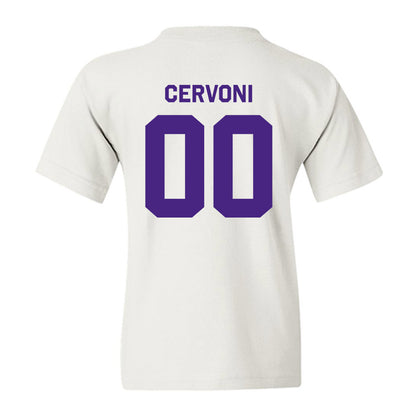 Northwestern - NCAA Men's Soccer : Gino Cervoni - Classic Shersey Youth T-Shirt-1