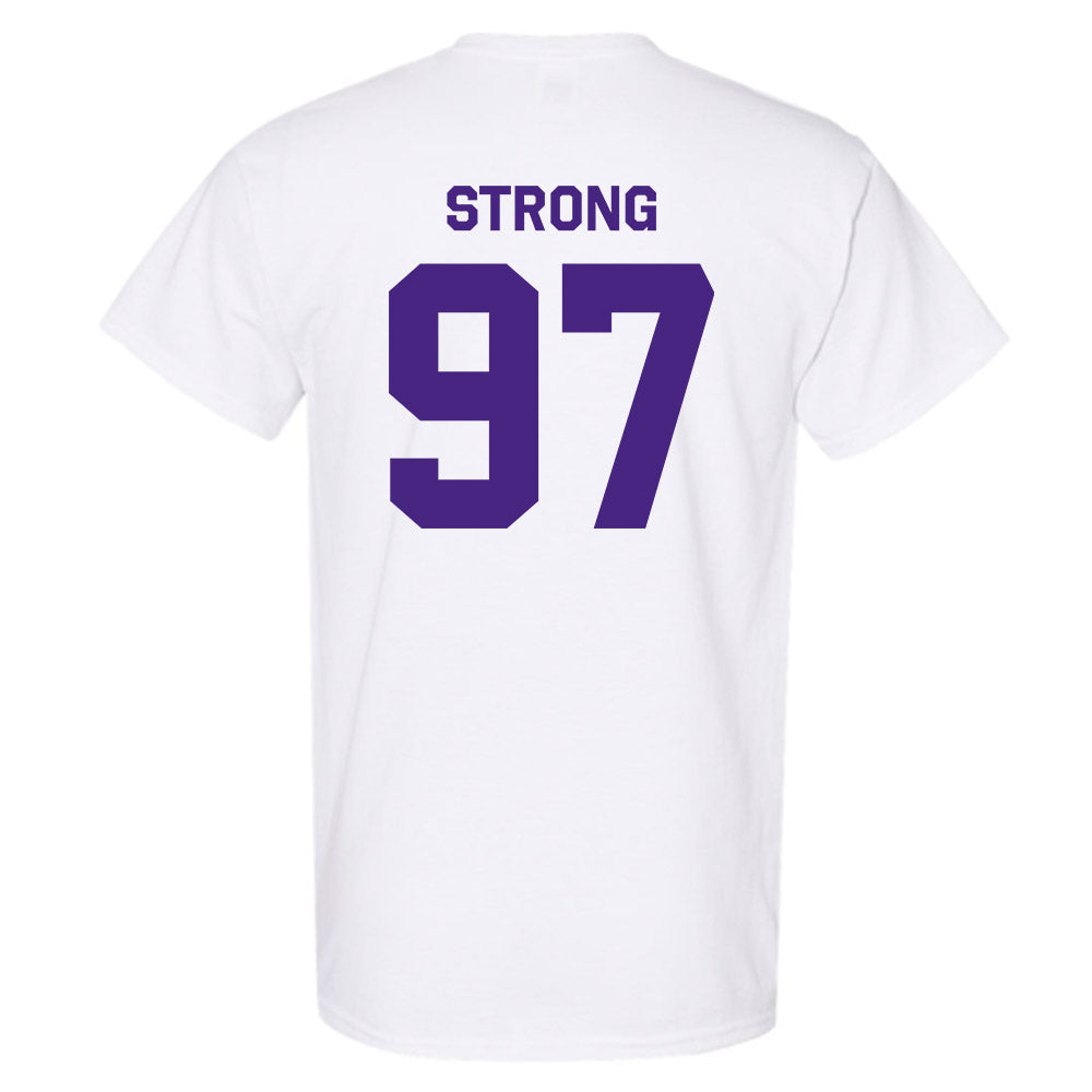 Northwestern - NCAA Football : Braxton Strong - Classic Shersey T-Shirt-1