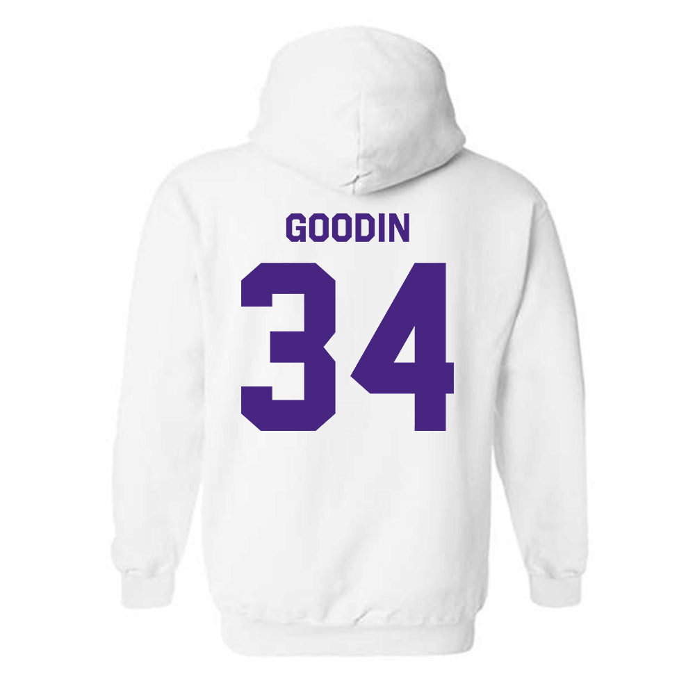 Northwestern - NCAA Women's Soccer : Ava Goodin - Classic Shersey Hooded Sweatshirt-1