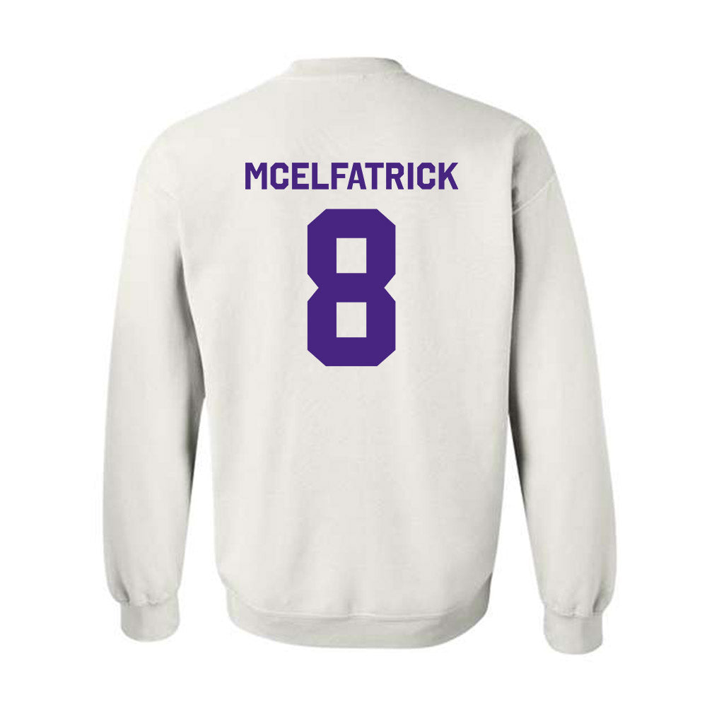 Northwestern - NCAA Baseball : Owen McElfatrick - Classic Shersey Crewneck Sweatshirt-1