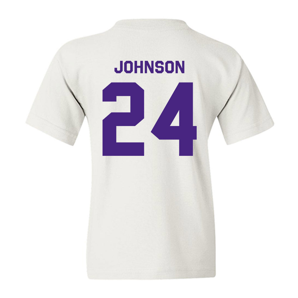 Northwestern - NCAA Football : Jamaal Johnson - Classic Shersey Youth T-Shirt-1