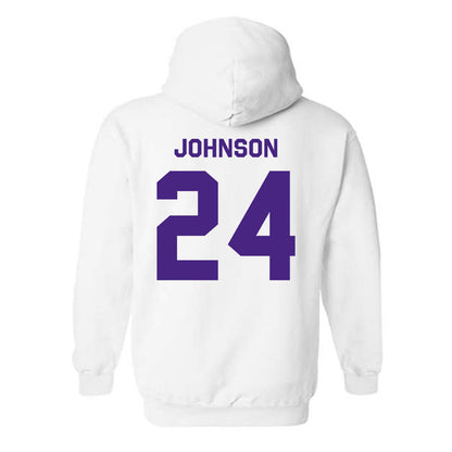 Northwestern - NCAA Football : Jamaal Johnson - Classic Shersey Hooded Sweatshirt-1