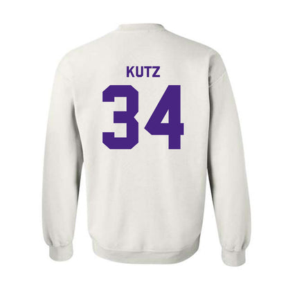 Northwestern - NCAA Baseball : Charlie Kutz - Classic Shersey Crewneck Sweatshirt-1
