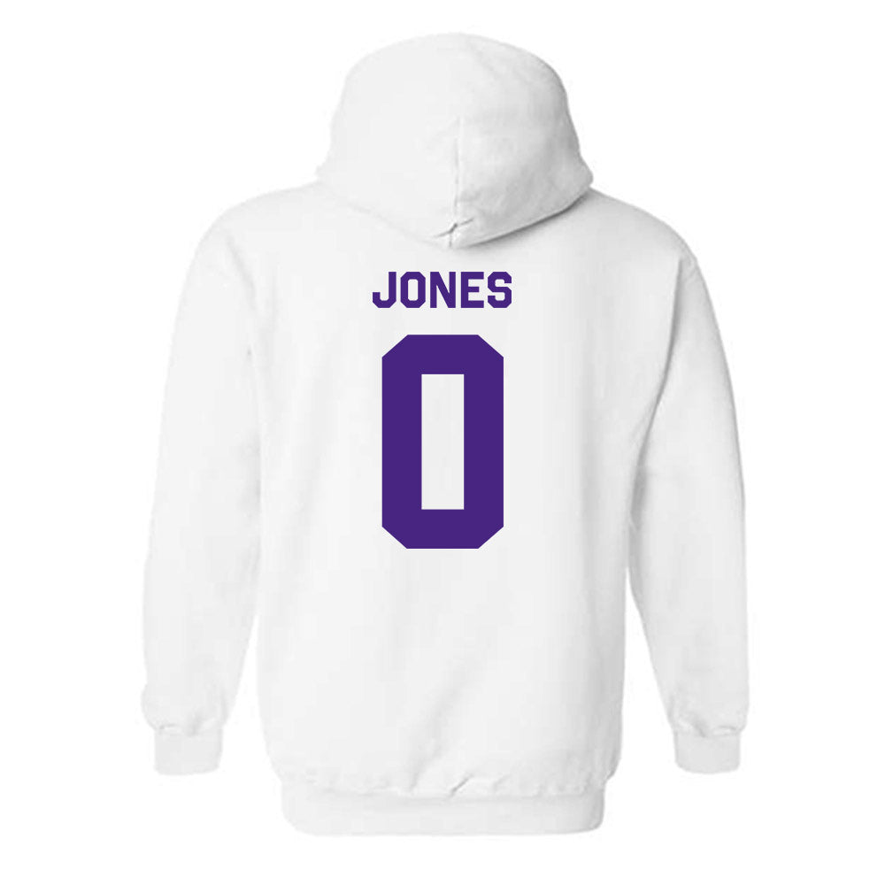 Northwestern - NCAA Football : Alijah Jones - Classic Shersey Hooded Sweatshirt-1