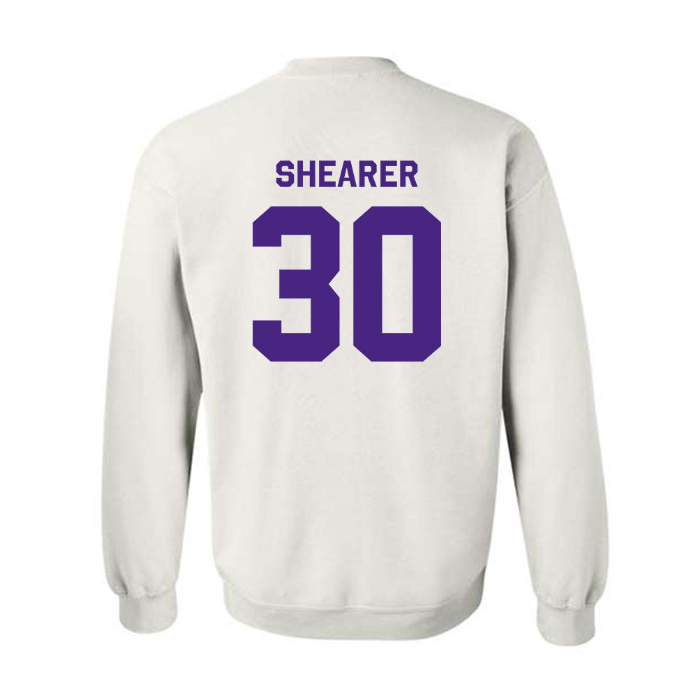 Northwestern - NCAA Baseball : Garrett Shearer - Classic Shersey Crewneck Sweatshirt-1