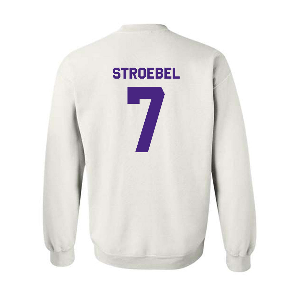 Northwestern - NCAA Women's Soccer : Mary Stroebel - Classic Shersey Crewneck Sweatshirt-1
