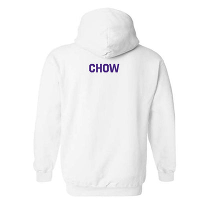 Northwestern - NCAA Women's Swimming & Diving : Isabella Chow - Classic Shersey Hooded Sweatshirt-1