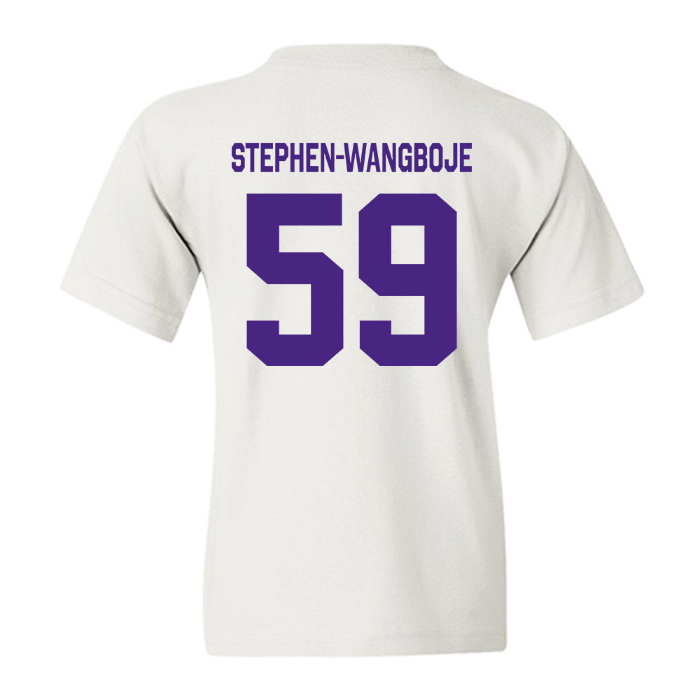 Northwestern - NCAA Football : Glory Stephen-Wangboje - Classic Shersey Youth T-Shirt-1