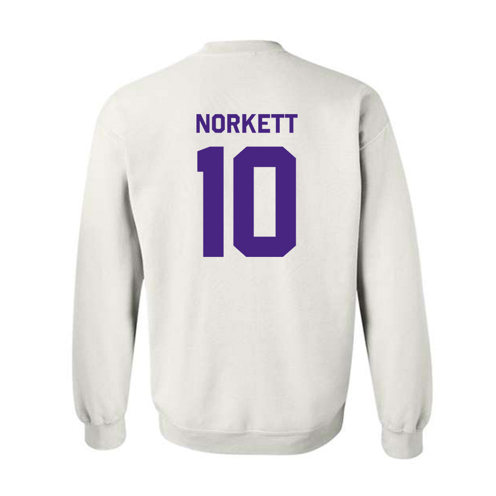 Northwestern - NCAA Women's Soccer : Megan Norkett - Classic Shersey Crewneck Sweatshirt-1