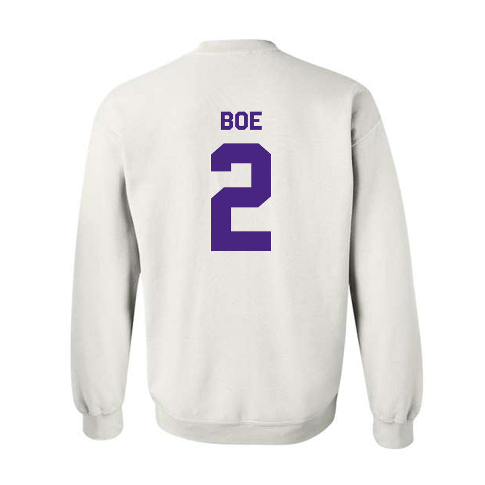 Northwestern - NCAA Football : Ryan Boe - Classic Shersey Crewneck Sweatshirt-1