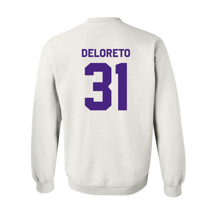 Northwestern - NCAA Baseball : Dominic DeLoreto - Classic Shersey Crewneck Sweatshirt-1