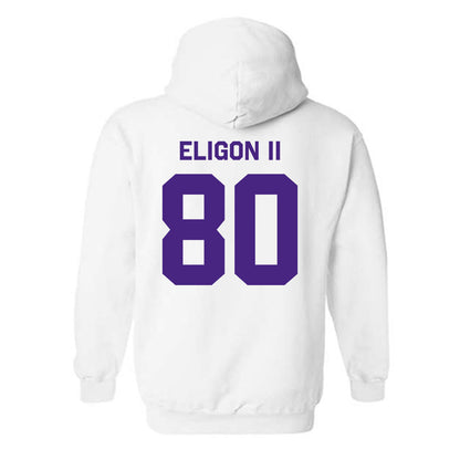 Northwestern - NCAA Football : Hayden Eligon II - Classic Shersey Hooded Sweatshirt-1