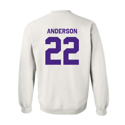 Northwestern - NCAA Football : Daniel Anderson - Classic Shersey Crewneck Sweatshirt-1