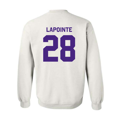 Northwestern - NCAA Women's Lacrosse : Taylor Lapointe - Classic Shersey Crewneck Sweatshirt-1