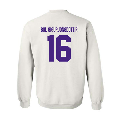 Northwestern - NCAA Women's Soccer : Selma Sol Sigurjonsdottir - Classic Shersey Crewneck Sweatshirt-1
