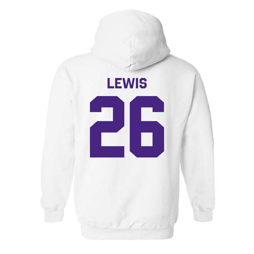 Northwestern - NCAA Football : Jalen Lewis - Classic Shersey Hooded Sweatshirt-1