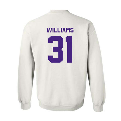 Northwestern - NCAA Football : Tito Williams - Classic Shersey Crewneck Sweatshirt-1