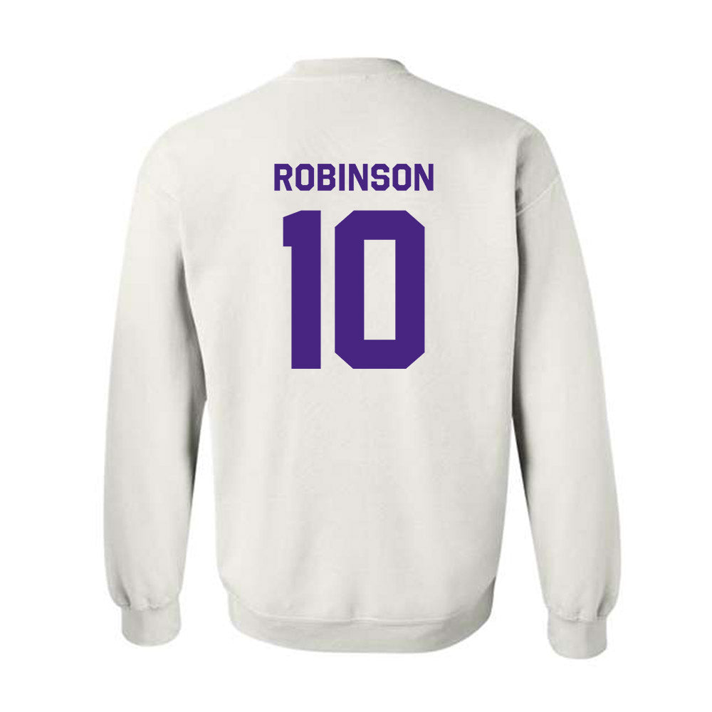 Northwestern - NCAA Softball : Kansas Robinson - Classic Shersey Crewneck Sweatshirt-1