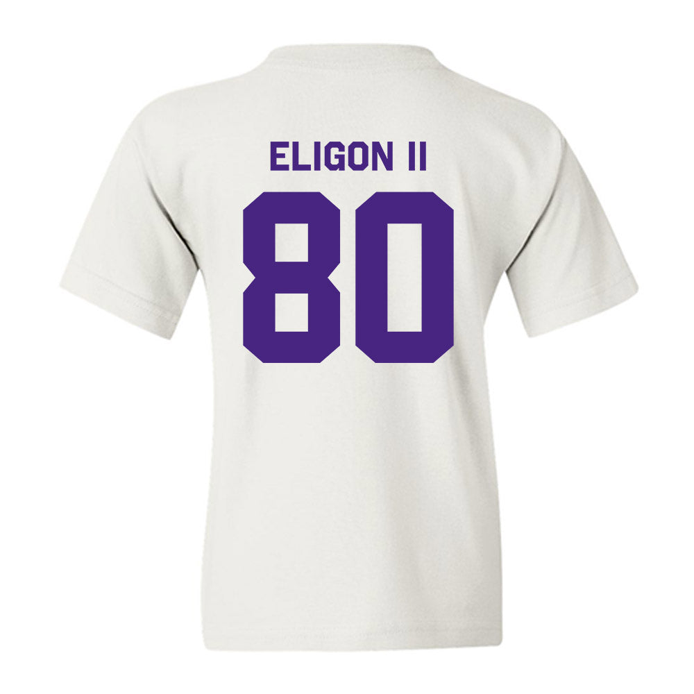 Northwestern - NCAA Football : Hayden Eligon II - Classic Shersey Youth T-Shirt-1