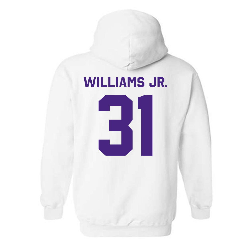 Northwestern - NCAA Football : Tito Williams Jr. - Classic Shersey Hooded Sweatshirt-1