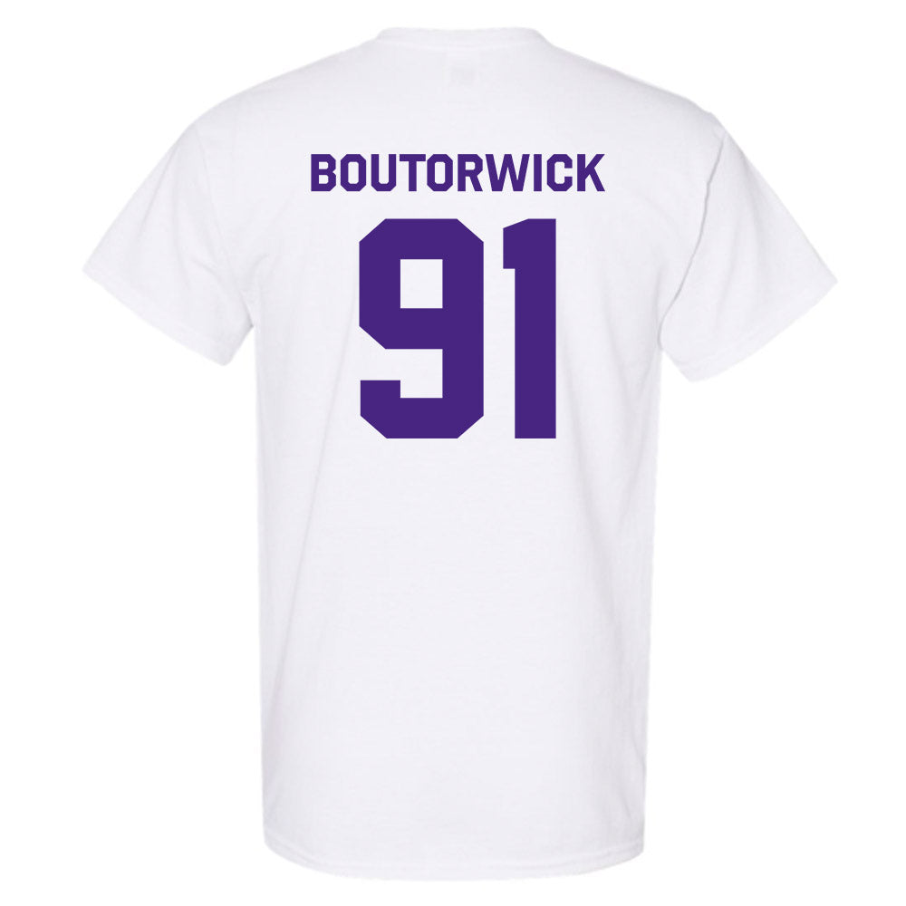 Northwestern - NCAA Football : Evan Boutorwick - Classic Shersey T-Shirt-1
