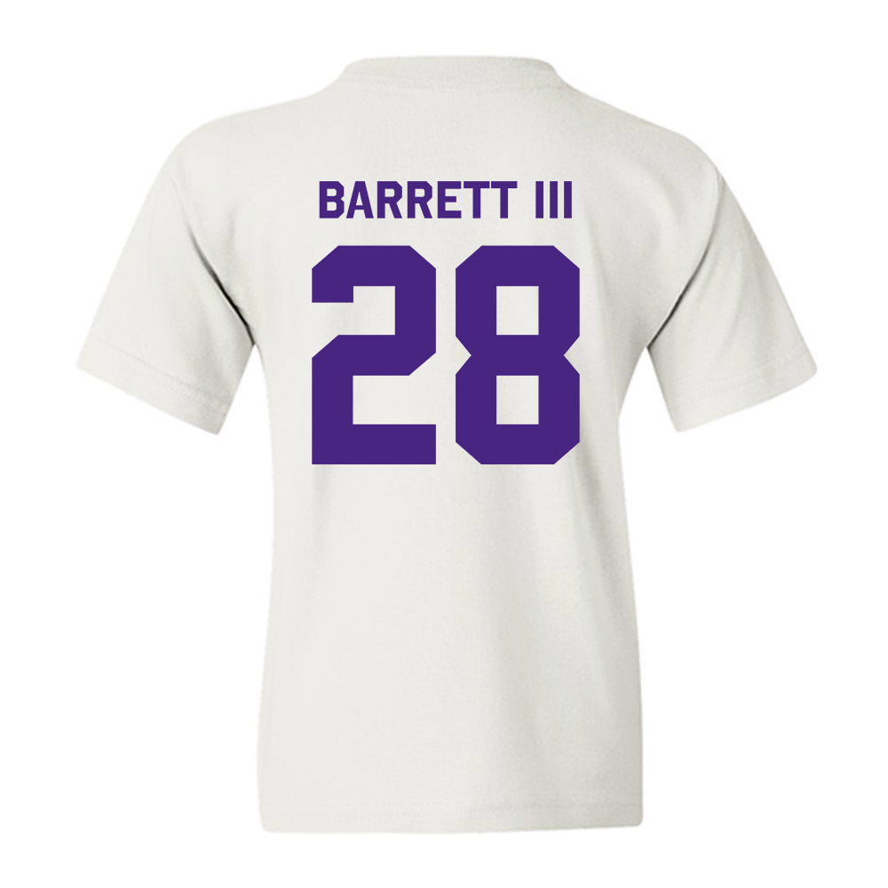 Northwestern - NCAA Men's Soccer : Tre Barrett III - Classic Shersey Youth T-Shirt-1