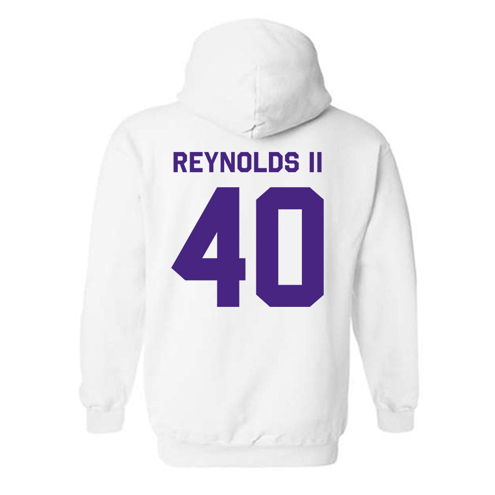 Northwestern - NCAA Football : Jason Reynolds II - Classic Shersey Hooded Sweatshirt-1