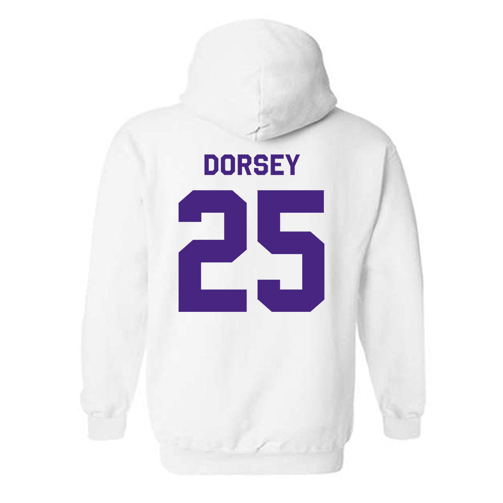 Northwestern - NCAA Football : Marquet Dorsey - Classic Shersey Hooded Sweatshirt-1
