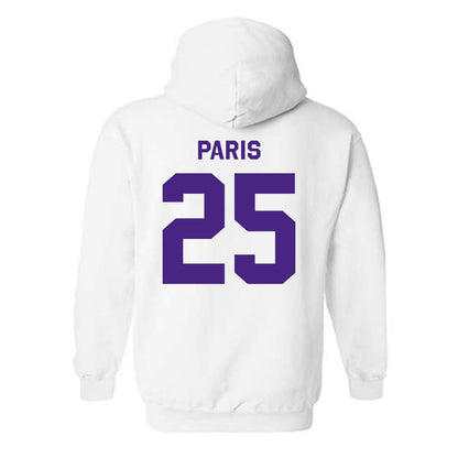 Northwestern - NCAA Women's Volleyball : Campbell Paris - Classic Shersey Hooded Sweatshirt-1