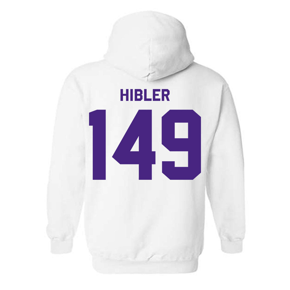 Northwestern - NCAA Wrestling : August Hibler - Classic Shersey Hooded Sweatshirt-1