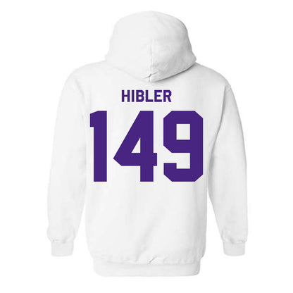 Northwestern - NCAA Wrestling : August Hibler - Classic Shersey Hooded Sweatshirt-1