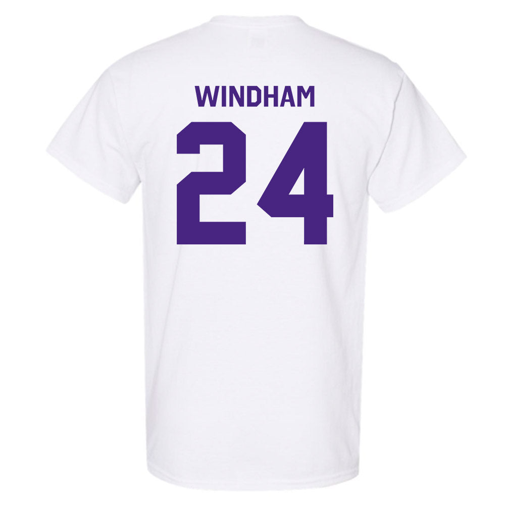 Northwestern - NCAA Men's Basketball : KJ Windham - Classic Shersey T-Shirt-1
