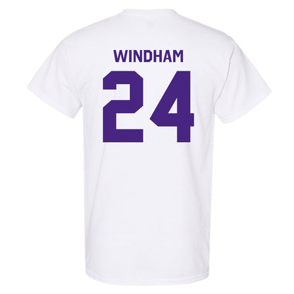 Northwestern - NCAA Men's Basketball : KJ Windham - Classic Shersey T-Shirt-1