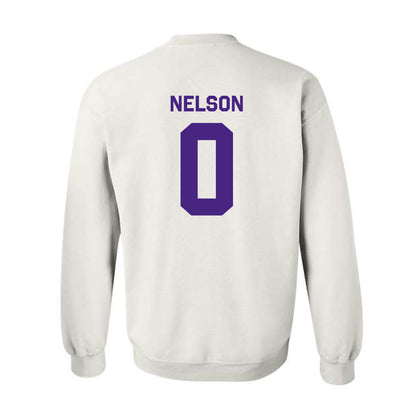 Northwestern - NCAA Women's Soccer : Nyamma Nelson - Classic Shersey Crewneck Sweatshirt-1