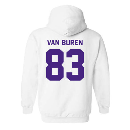 Northwestern - NCAA Football : Blake Van Buren - Classic Shersey Hooded Sweatshirt-1