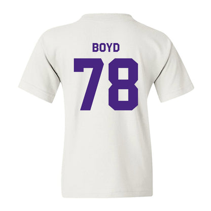 Northwestern - NCAA Football : Trey Boyd - Classic Shersey Youth T-Shirt-1