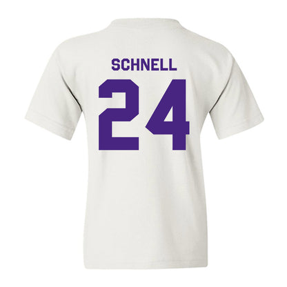 Northwestern - NCAA Women's Volleyball : Cate Schnell - Classic Shersey Youth T-Shirt-1
