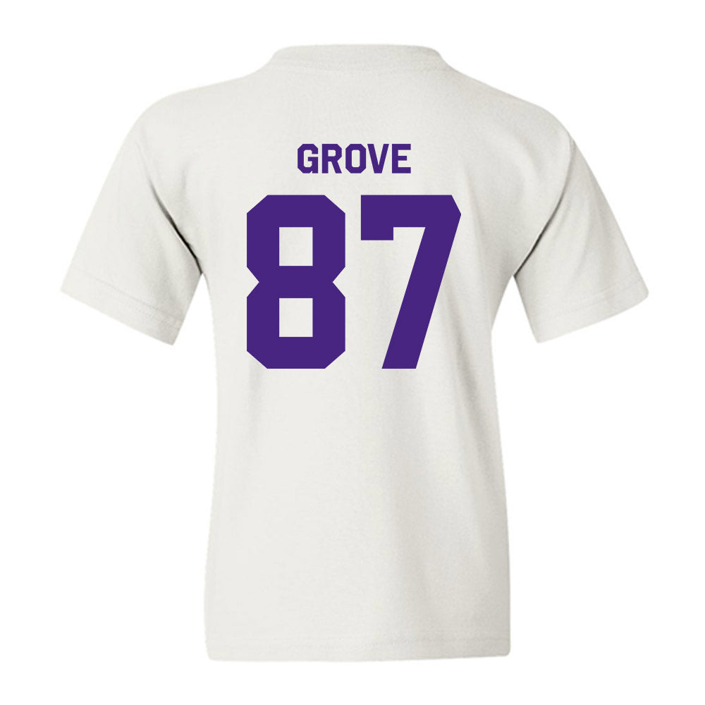 Northwestern - NCAA Football : Carson Grove - Classic Shersey Youth T-Shirt-1