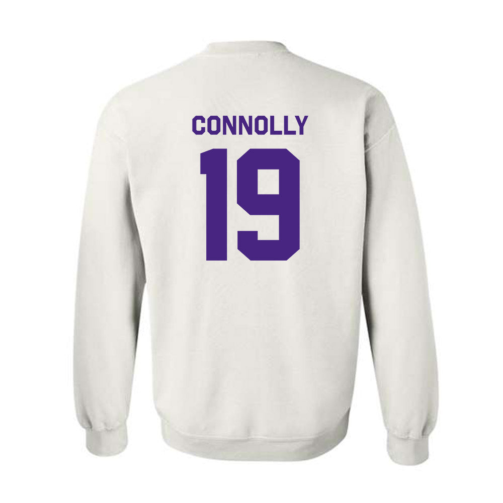 Northwestern - NCAA Women's Lacrosse : Sienna Connolly - Classic Shersey Crewneck Sweatshirt-1