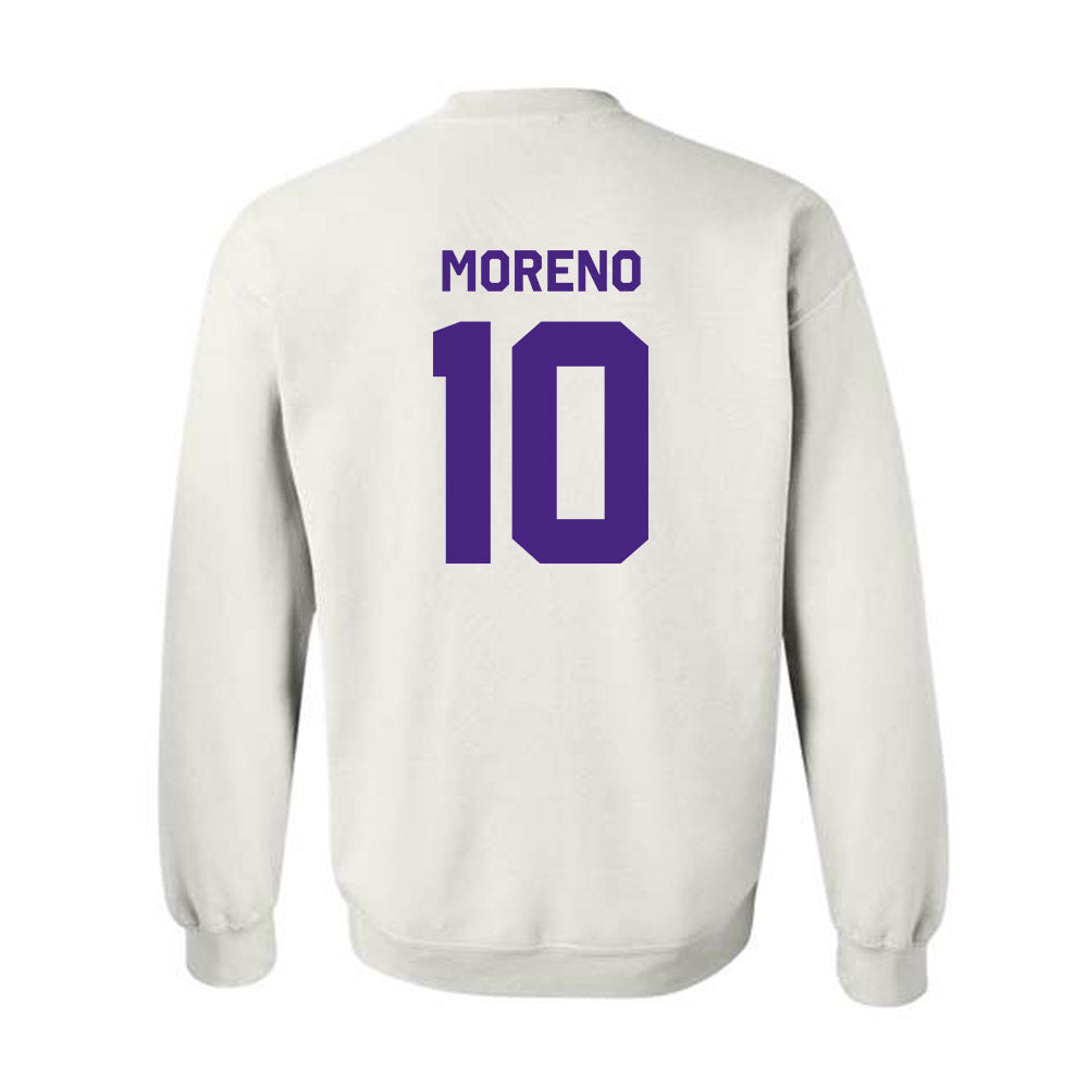 Northwestern - NCAA Women's Basketball : Sandra Moreno - Classic Shersey Crewneck Sweatshirt-1