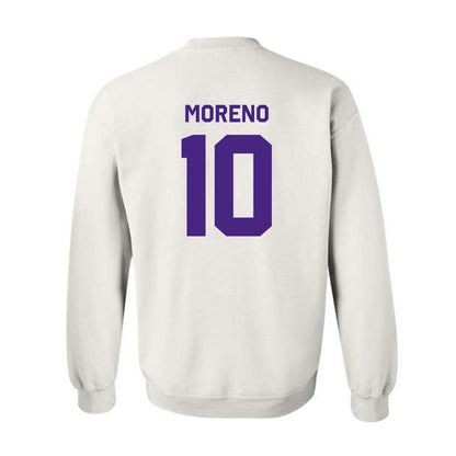 Northwestern - NCAA Women's Basketball : Sandra Moreno - Classic Shersey Crewneck Sweatshirt-1