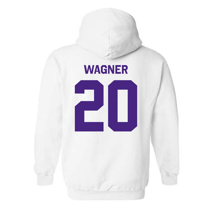 Northwestern - NCAA Women's Volleyball : Lily Wagner - Classic Shersey Hooded Sweatshirt-1