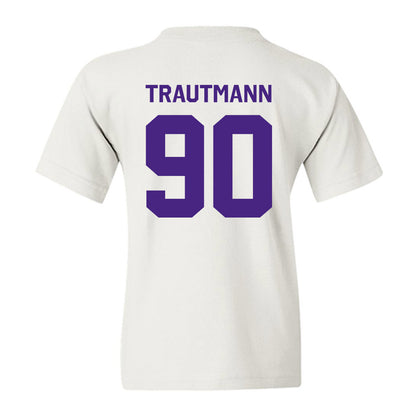 Northwestern - NCAA Football : Jack Trautmann - Classic Shersey Youth T-Shirt-1