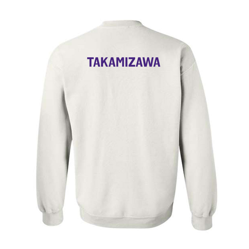Northwestern - NCAA Women's Fencing : Yukari Takamizawa - Classic Shersey Crewneck Sweatshirt-1