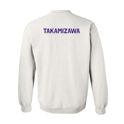Northwestern - NCAA Women's Fencing : Yukari Takamizawa - Classic Shersey Crewneck Sweatshirt-1
