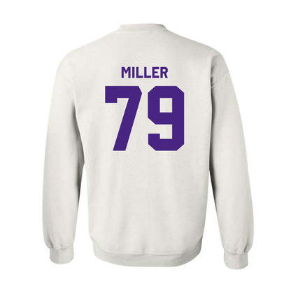 Northwestern - NCAA Football : Jacob Miller - Classic Shersey Crewneck Sweatshirt-1