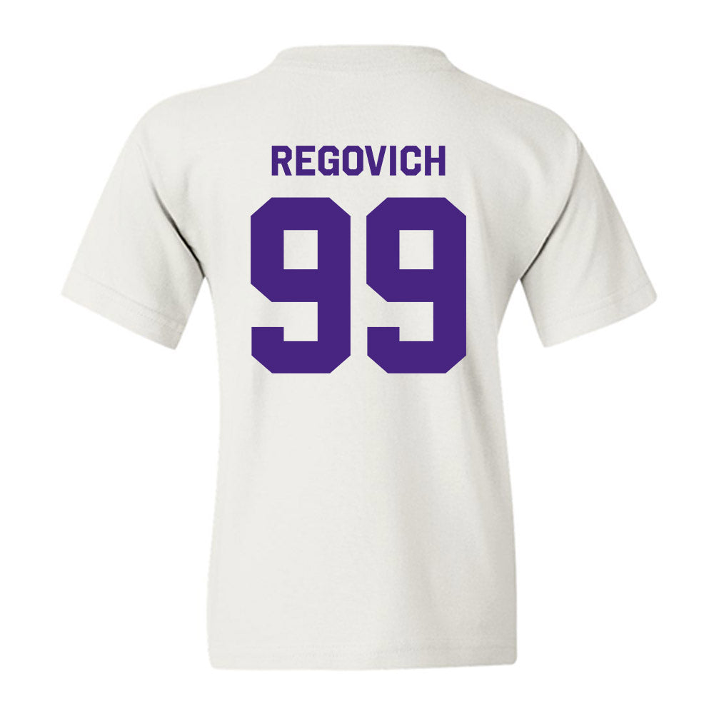 Northwestern - NCAA Football : Troy Regovich - Classic Shersey Youth T-Shirt-1