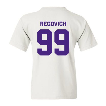 Northwestern - NCAA Football : Troy Regovich - Classic Shersey Youth T-Shirt-1